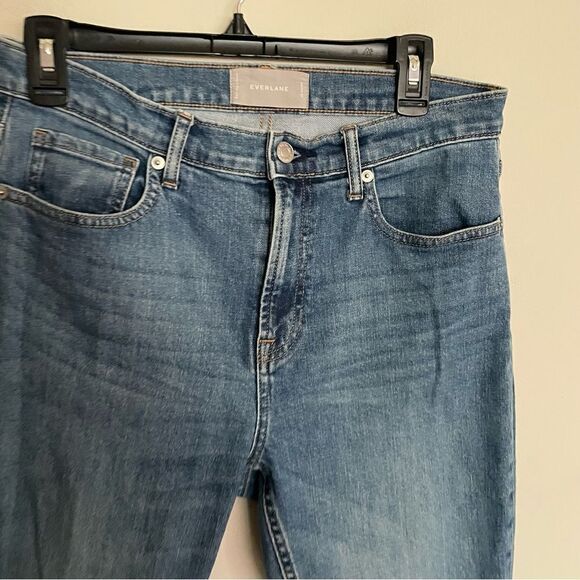 Everlane High Rise Medium Wash Skinny Jeans- Size 30 Regular - Picture 4 of 8